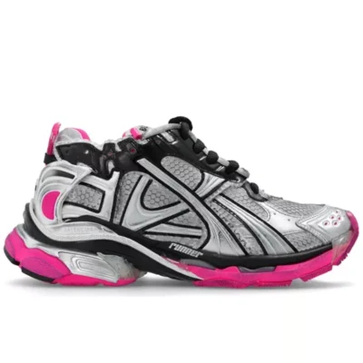 BB RUNNERS 2 - GREY W/ PINK