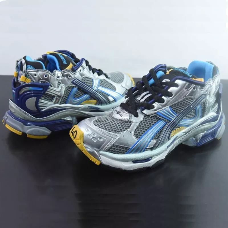 BB RUNNERS 2 - BLUE & GREY