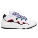 L*NVINS - WHTE W/ BABY BLUE LACES