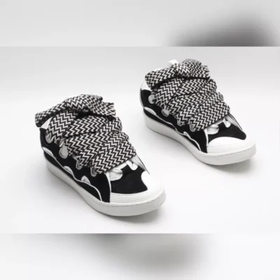 L*NVINS - BLACK/ BLACK & WHITE LACES