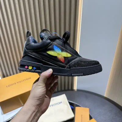 LV SKATES - BLACK RAINBOW