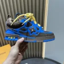 LV SKATE - BLUE & BROWN