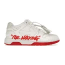 OW SNEAKER "WALKING" WHITE/RED
