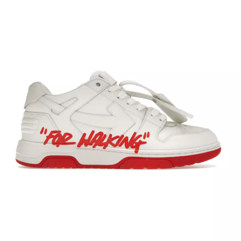 OW SNEAKER "WALKING" WHITE/RED