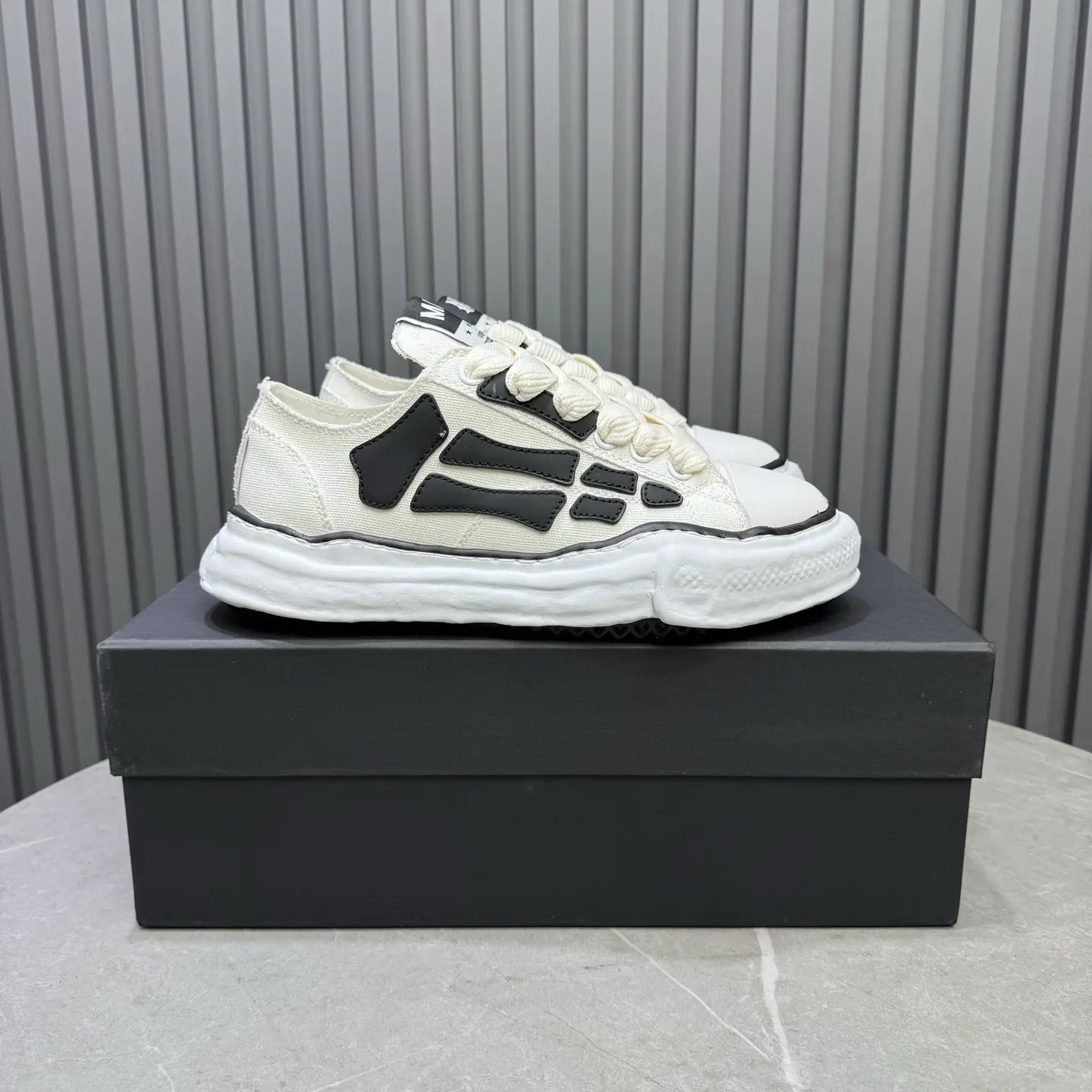 M*HARA SNEAKERS - SKELETON CREAM - Image 3