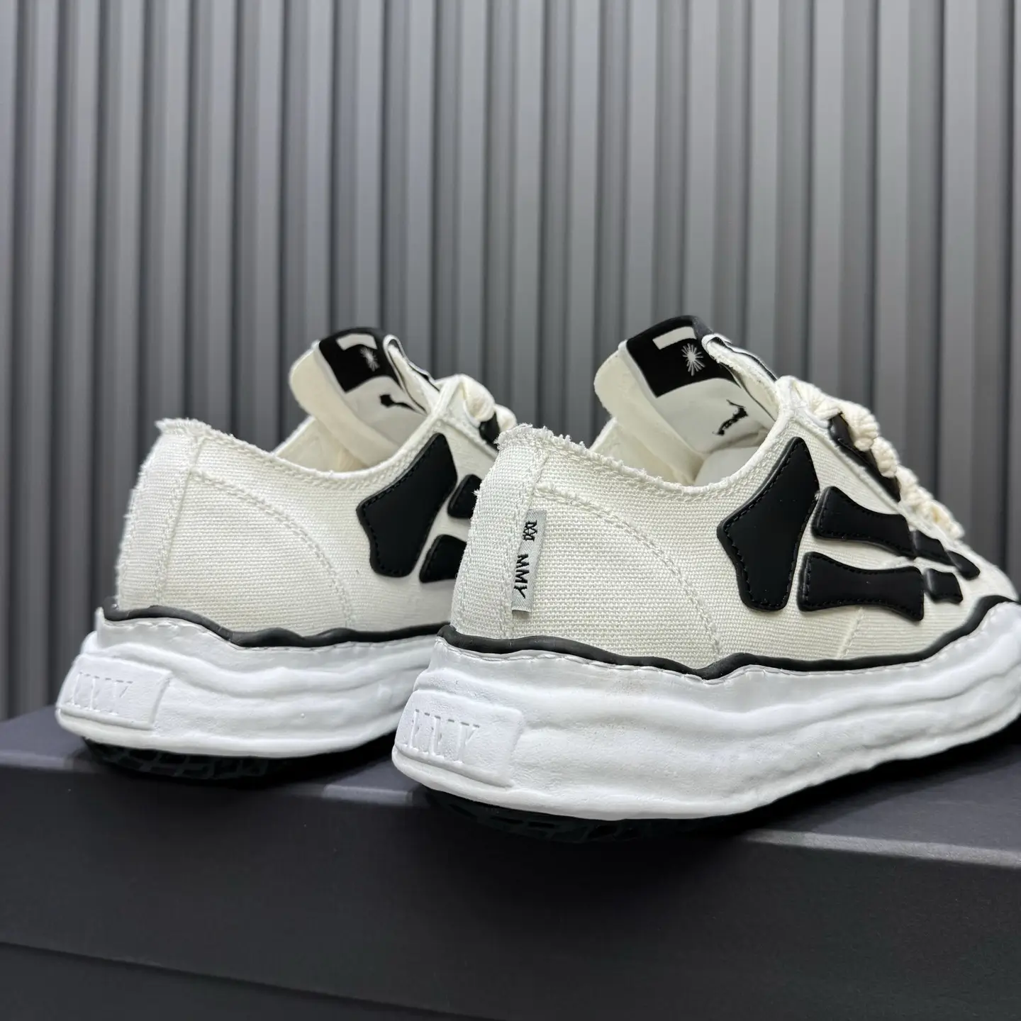 M*HARA SNEAKERS - SKELETON CREAM - Image 4