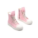 RO - DISTRESSED PINK HIGH TOPS