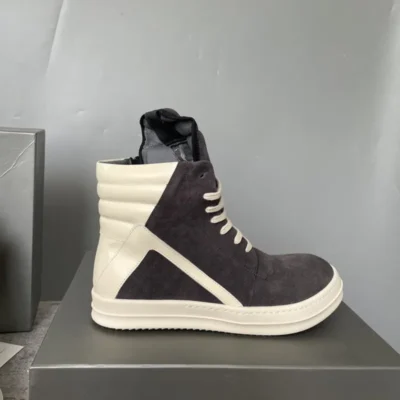 RO - DARK GREY SUEDE GEO