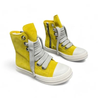 RO - SUEDE YELLOW JUMBO LACE